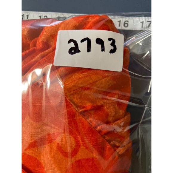 Charter Club Luxury Linen Blend  Blouse‎ SZ PL  Orange Beach Resort Lagenlook - Picture 8 of 8